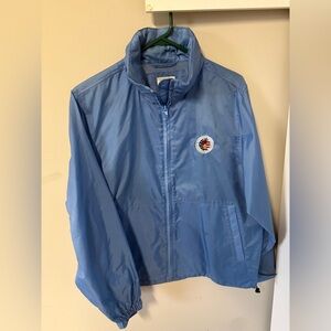 Vintage 2005 U.S. Open Windbreaker Jacket with hood Size Large